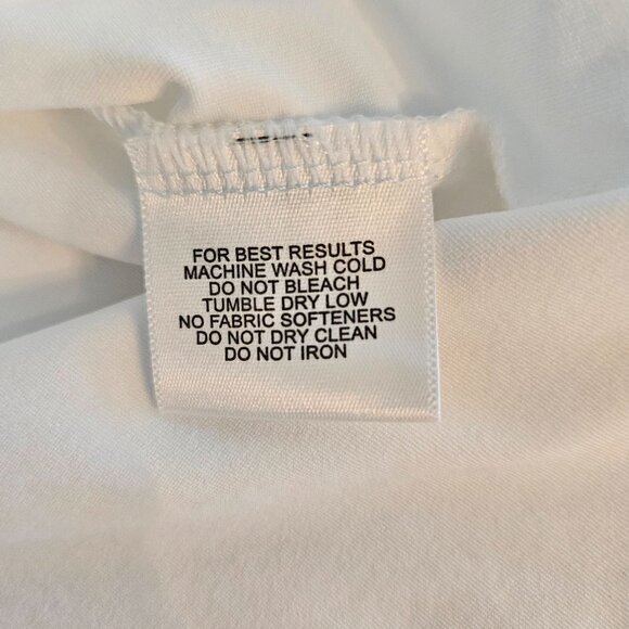 Peter Millar White Polo Shirt, E4 Wicking and 50+ UPF Women's XL - Picture 10 of 11